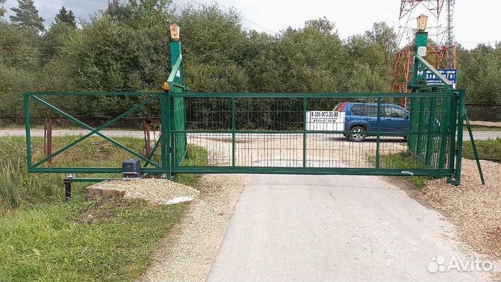 Откатные ворота