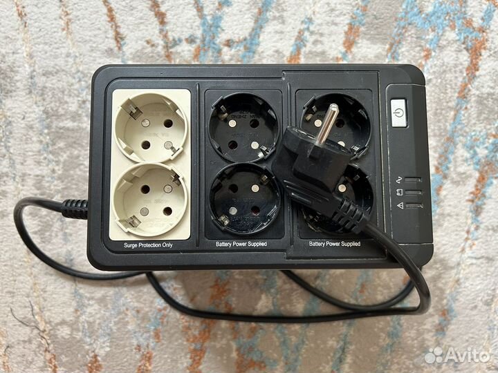 Ибп ippon Back Verso 400 Lite Version 400VA/200W