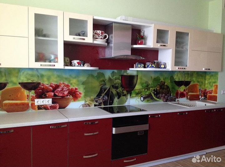 Кухонный фартук (skinali ) в наличие и на заказ