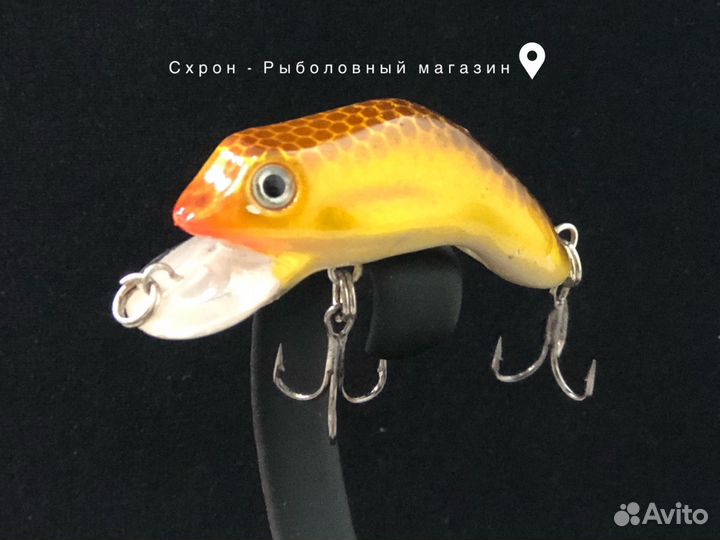 Воблер лягушка золотистый 7 г