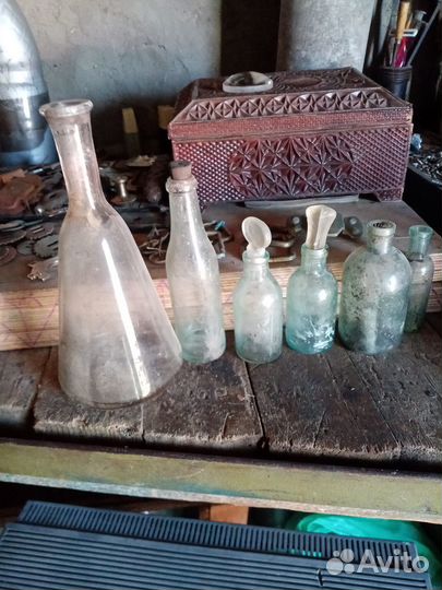 Старинные бутылочки- (царизм)