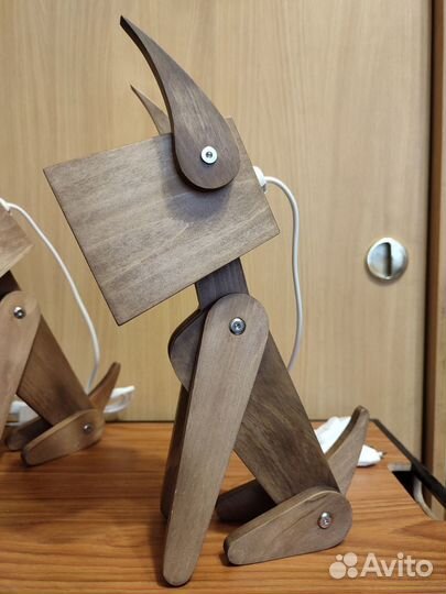 Настольный светильник - собака