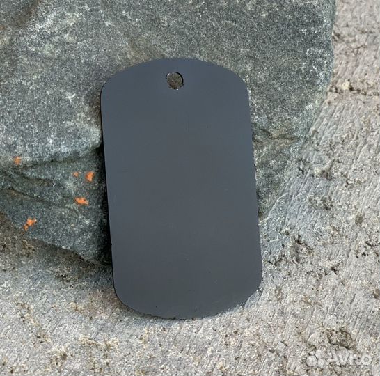 Жетон/Брелок/Адресник - форма прямоугольный