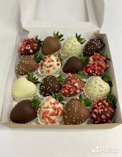 Клубника в бельгийском шоколаде