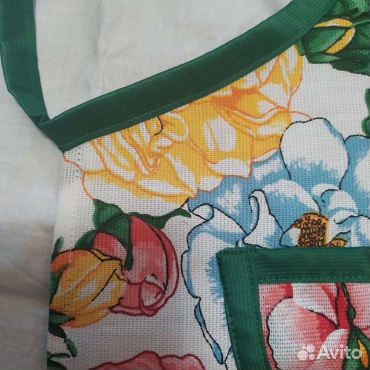 Кухонный фартук рогожка, хлопок