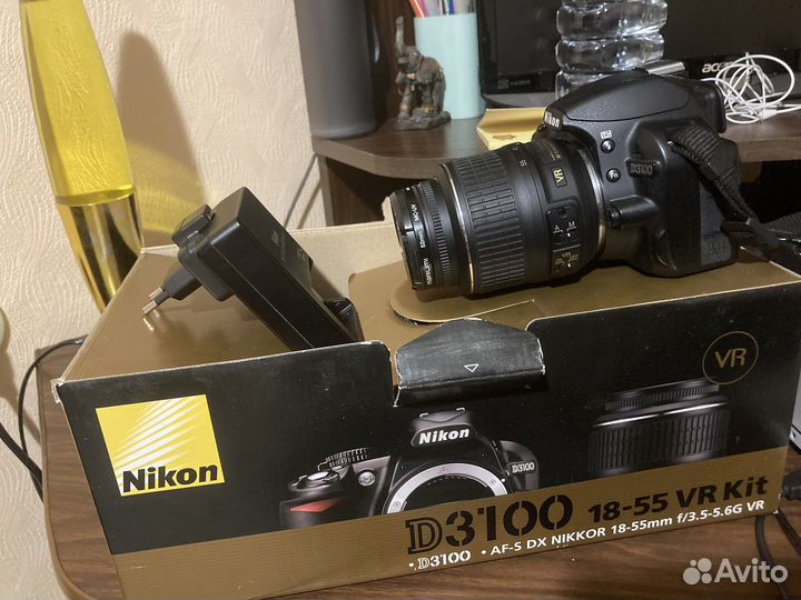 Зеркальный фотоаппарат nikon d3100