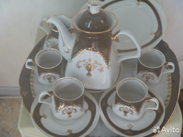 Кофейный Набор Восточный и Керамические Горшочки