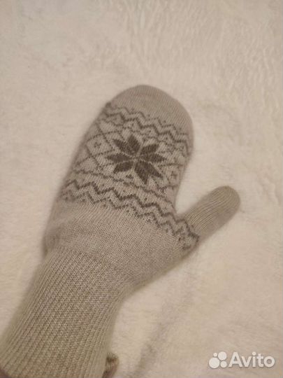 Варежки кашемировые