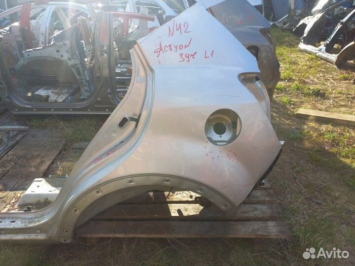 Крыло заднее левое Ssang Yong Actyon New 2012