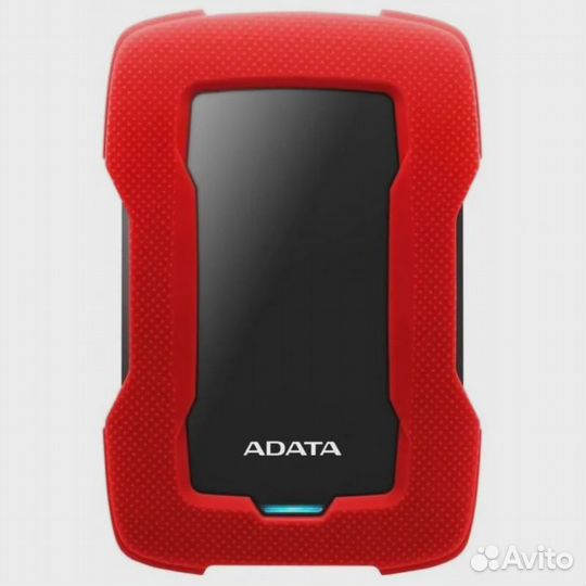 Внешний жёсткий диск (HDD) A-data AHD330-1TU31-CRD