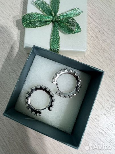 Серебряные серьги