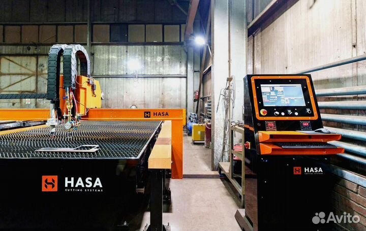 Плазменный станок с чпу по металлу hasa сs-3