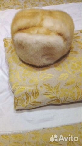 Норковая шапка мужская новая