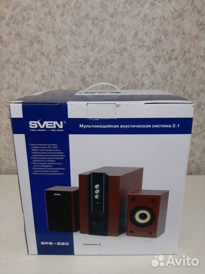 Акустическая система sven, 2.1, SPS 820