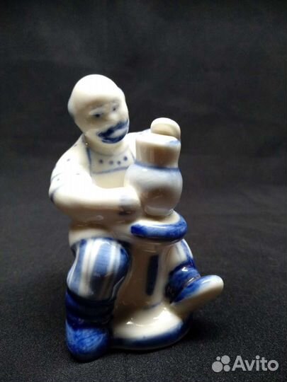 Статуэтка В. Неплюев гжель гончар
