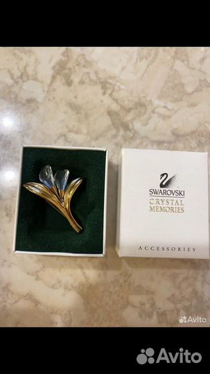 Swarovski брошь
