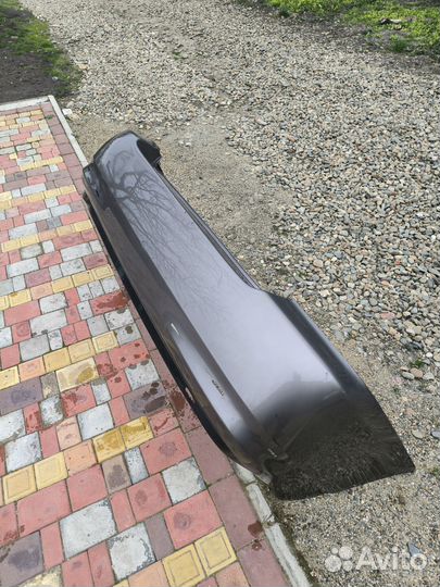 Toyota corolla 130 2003 USA бампер задний оригинал