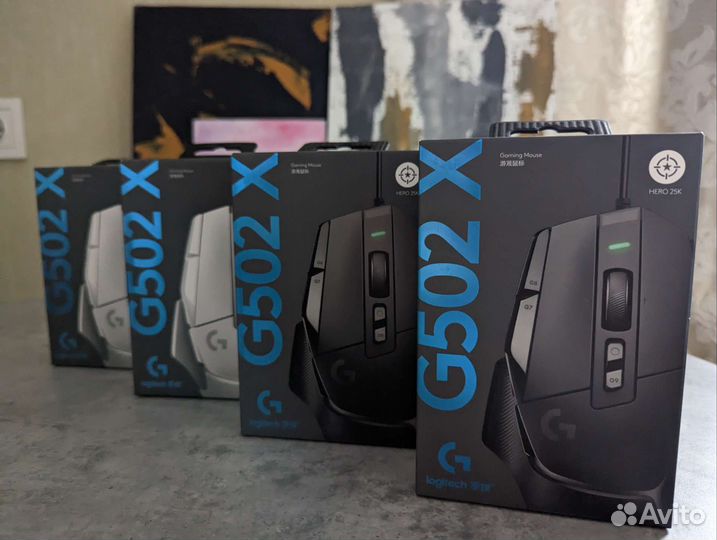 Игровая мышь logitech g502x