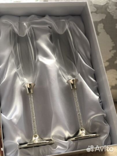 Набор фужеров, можно для свадьбы