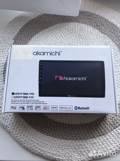 Автомагнитола nakamichi 9 дюймов