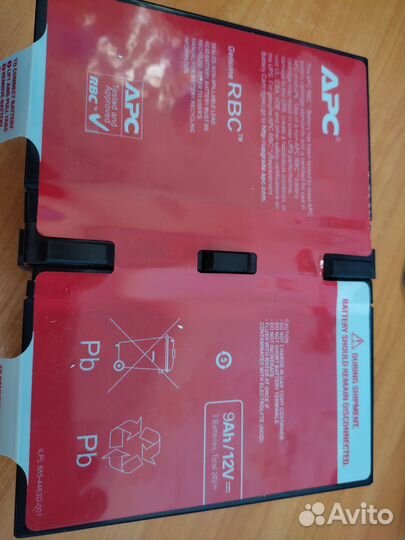 Батарея для ибп APC apcrbc124 24B 9Ач