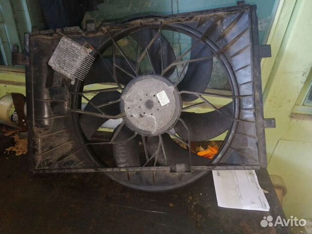 Вентилятор охлаждения Мерседес С203 Mercedes C203