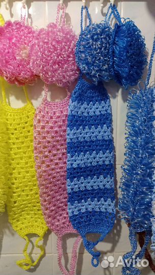 Мочалка ручной работы