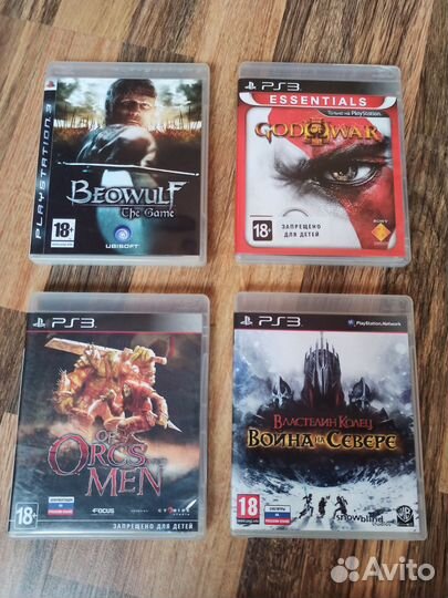 Игровые диски на ps3