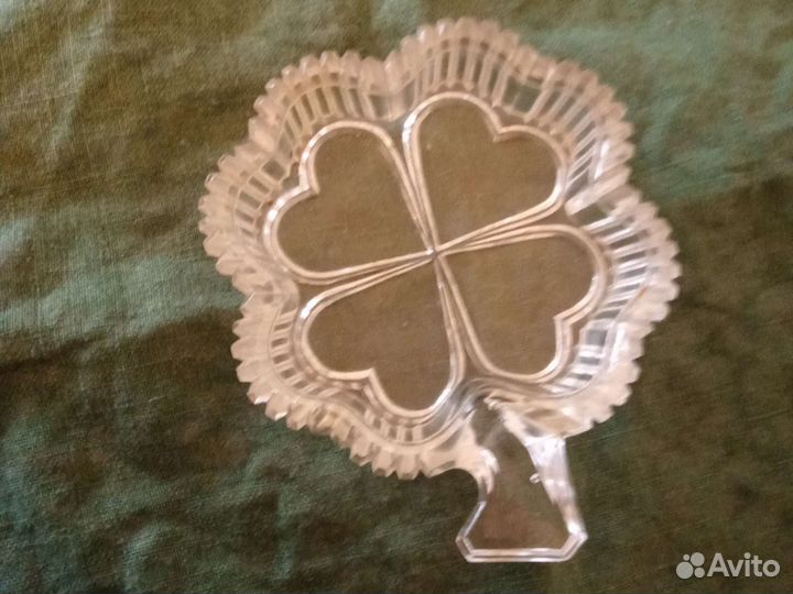 Пепельница хрустальная СССР