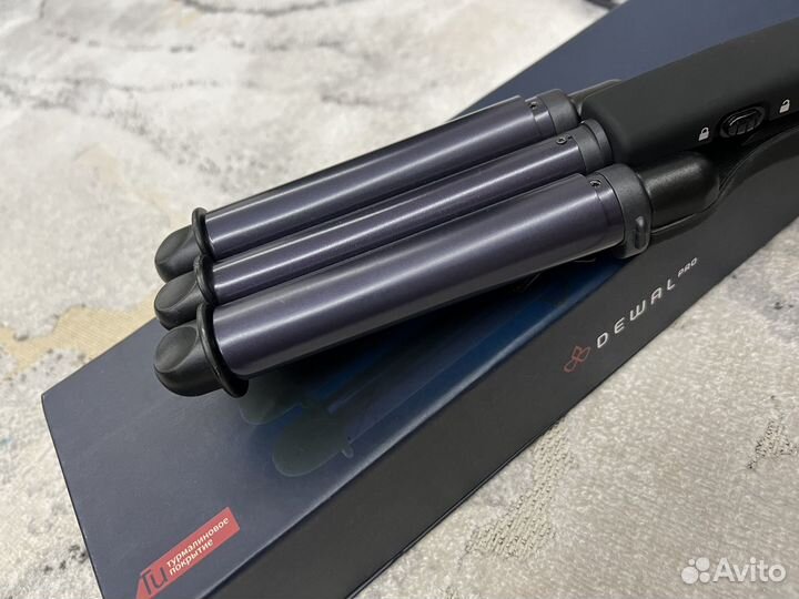 Тройная Плойка для волос Dewal