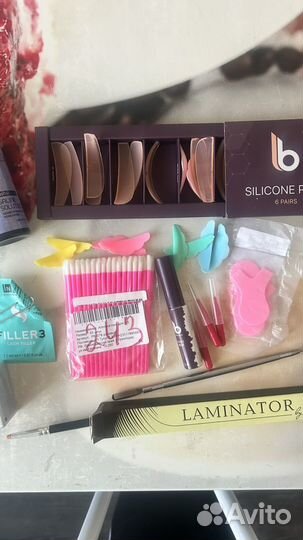 Полный набор для ламинирования ресниц