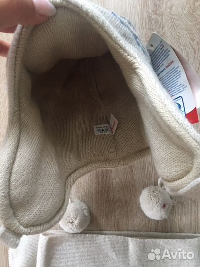 Новый комплект шапка и шарф