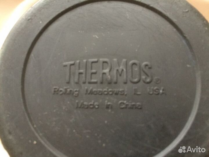 Термос thermos с трубочкой нержавейка- до 12 час