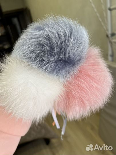 Помпоны песцовые