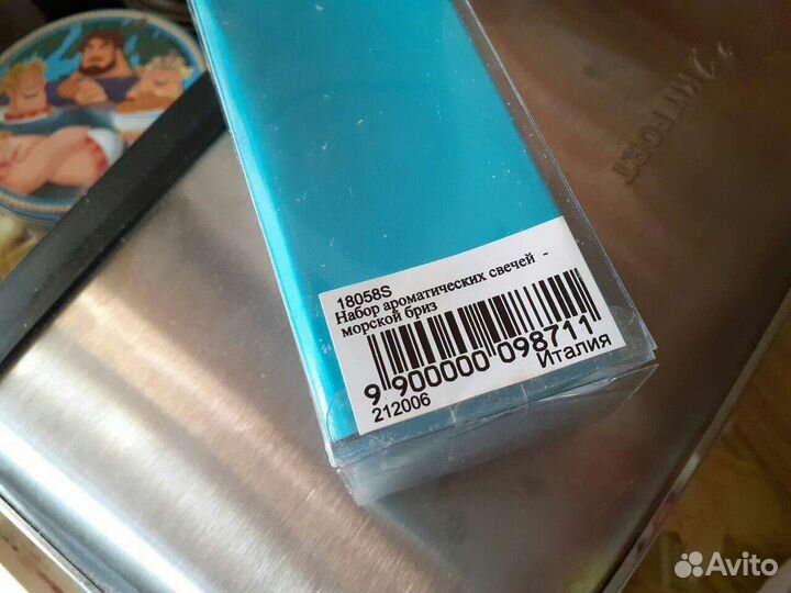 Свечи ароматические,Италия, новые