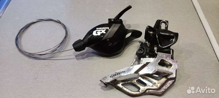 Передний переключатель Sram GX с манеткой