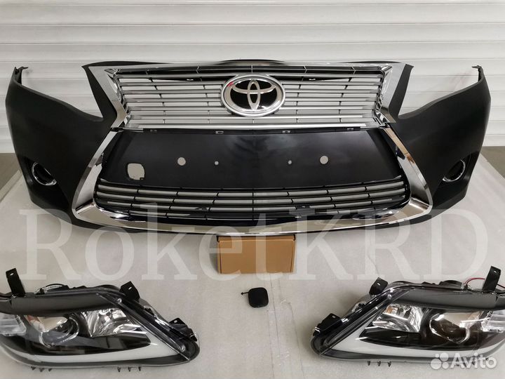 Передний рестайлинг Toyota Camry 40 06-2011г