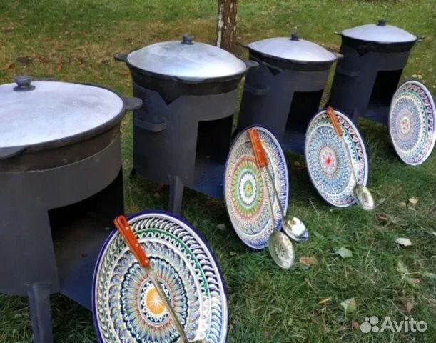 Казаны. Печи. Настоящий чугун, толстая стенка