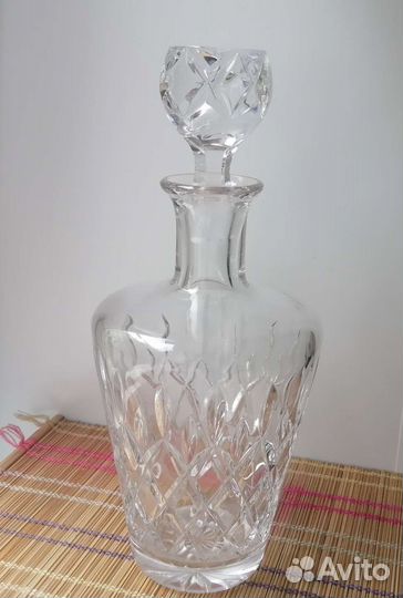 Штофы и графины СССР хрусталь