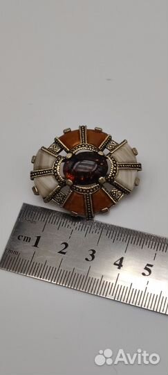 Брошь винтажная Шотландия miracle 1960-1980-е гг