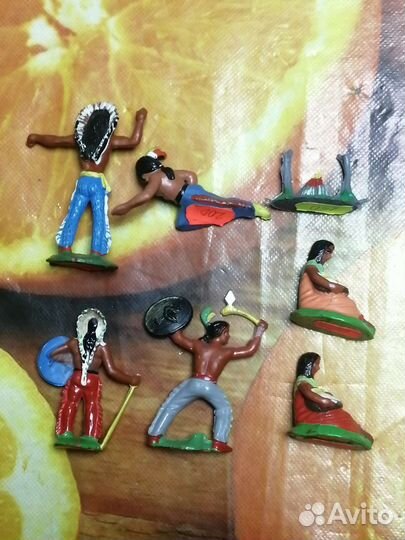 Солдатики индейцы ГДР