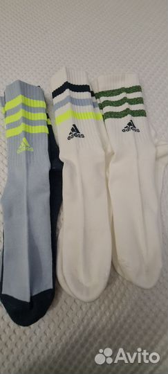 Носки adidas мужские 3 пары р. L(43-45)