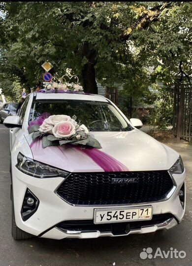 Свадебные украшения на авто Цветок