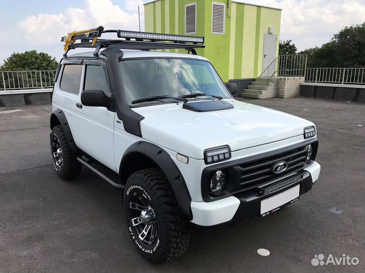 Расширители арок на болтах Нива 4Х4 ваз Урбан