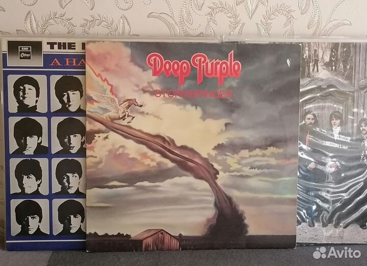 Lp Deep Purple Stormbringer 1974 Purple Germ NM