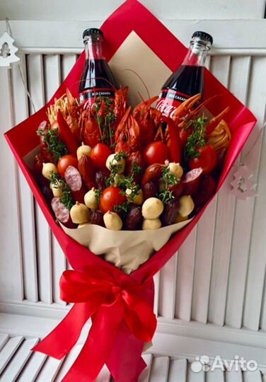 Мужские букеты съедобные