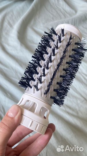 Фен-щетка Rowenta CF 9520, белый/медный