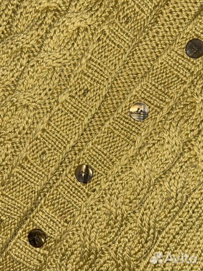 Винтажный жилет шерсть/шелк