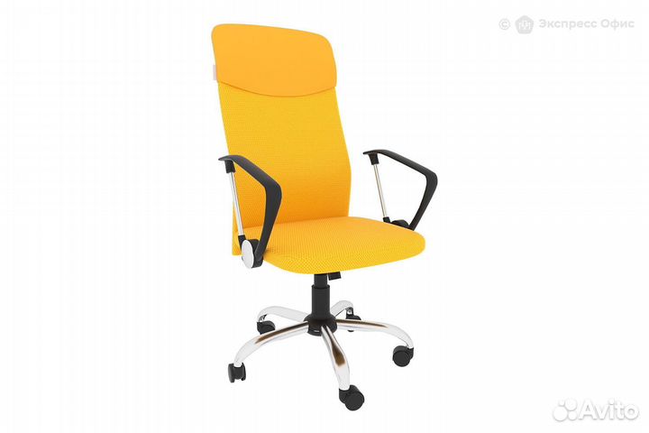 Кресло для руководителя Leo A chrome