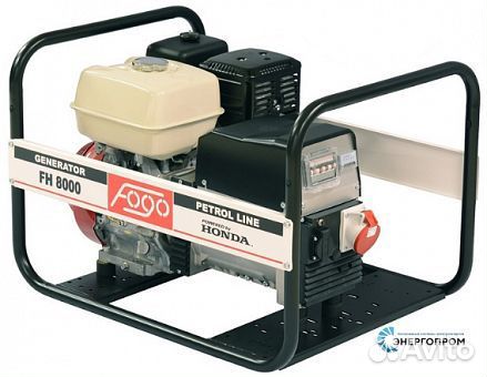 Бензогенератор 5 кВт Fogo FH 8000